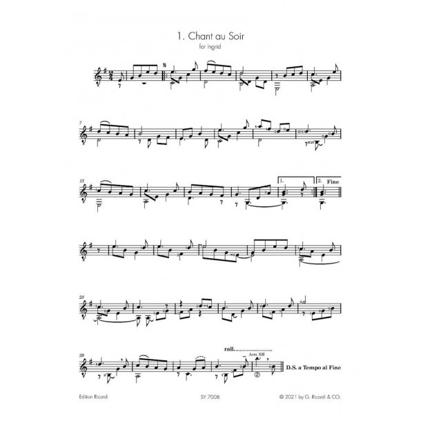 Songs from the Heart : 10 Pieces for Solo Guitar